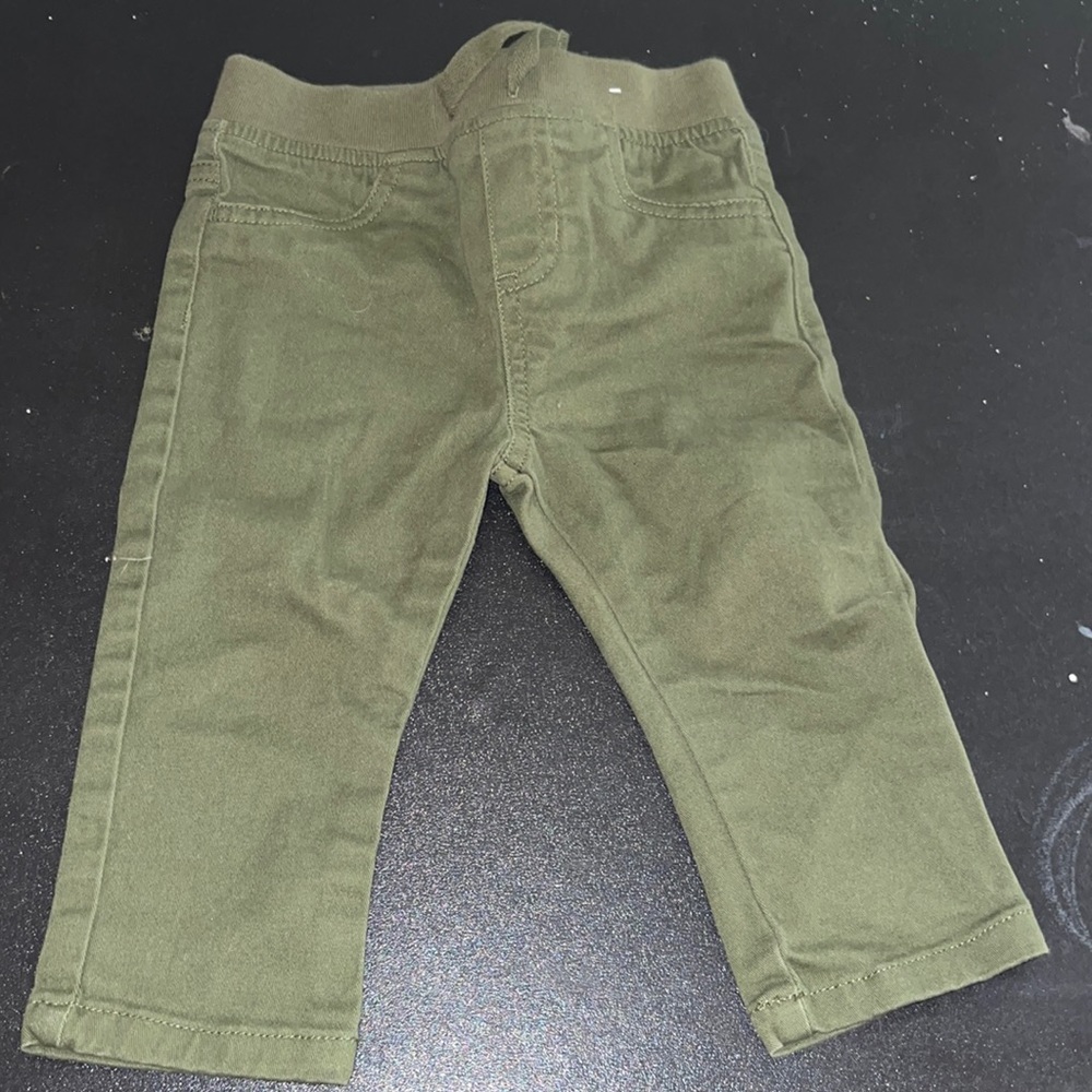 Garanimals infant girl leggings green pant Sz 18m